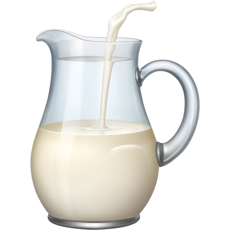 spilled glass jug of milk emoji