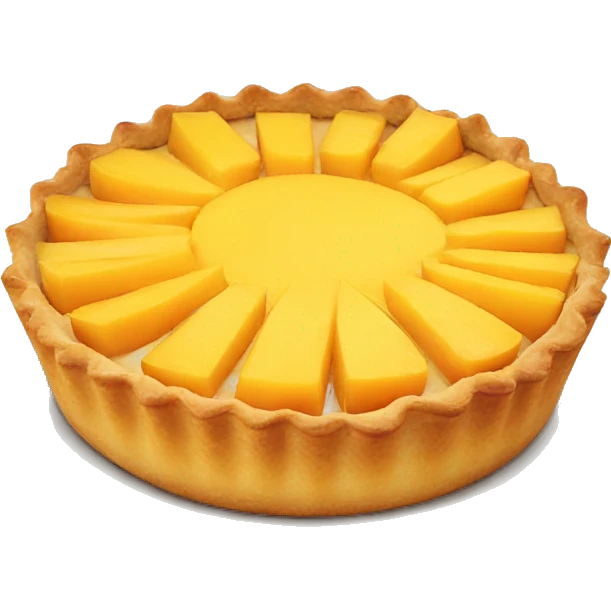 Mango tart emoji