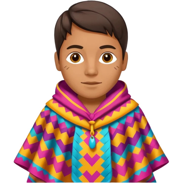 Peruano con poncho peruano emoji