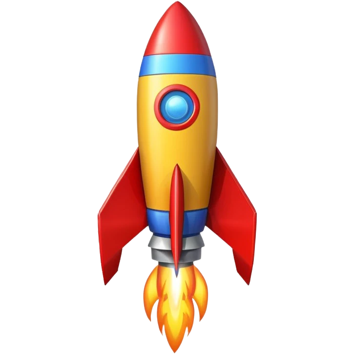 carnival, rockets emoji