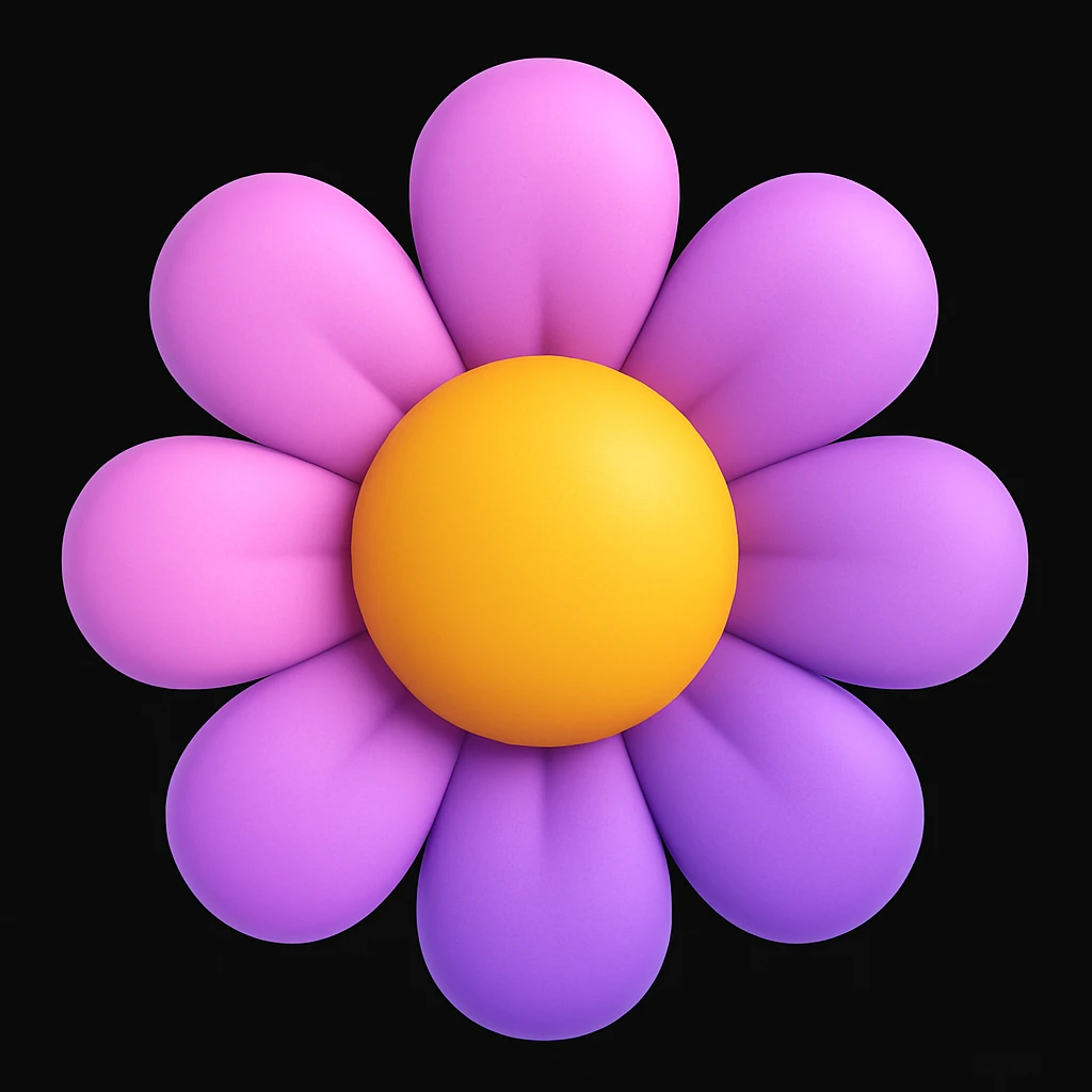 flower emoji