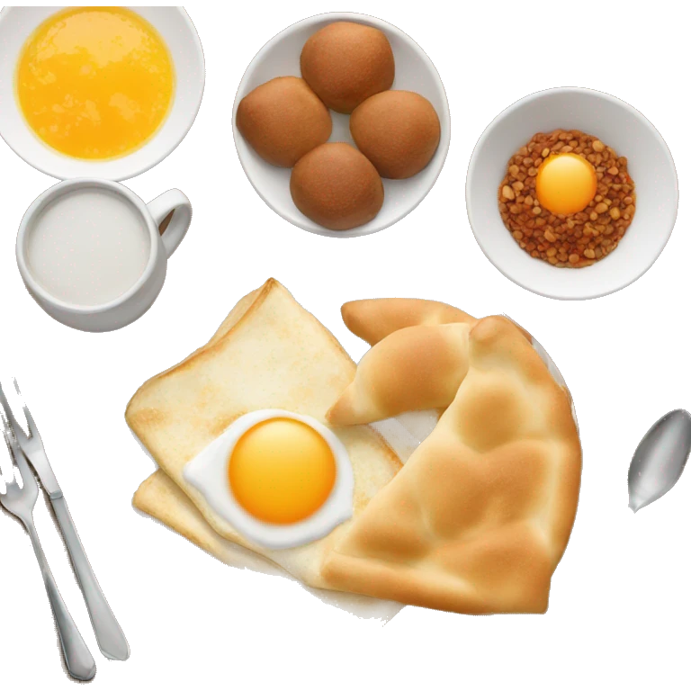 Arab breakfast  emoji