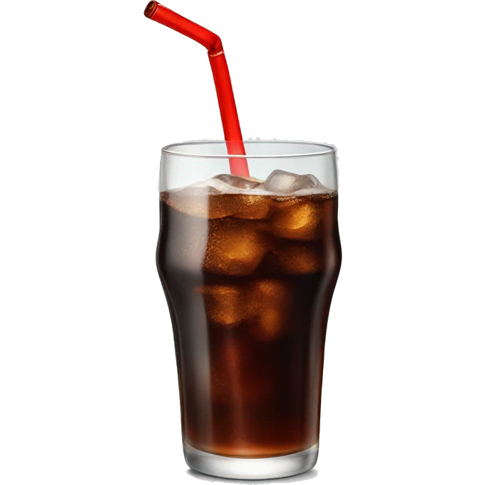 glass of coke emoji