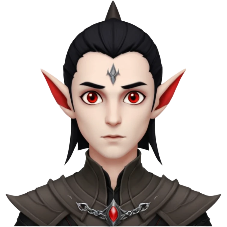 ESO male dark elf emoji