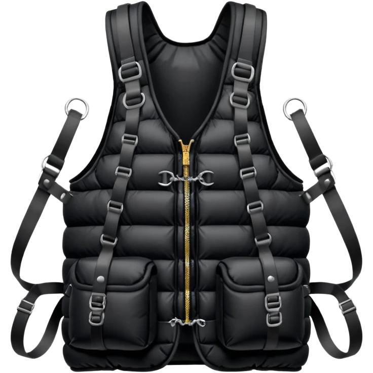 down jacket bondage emoji