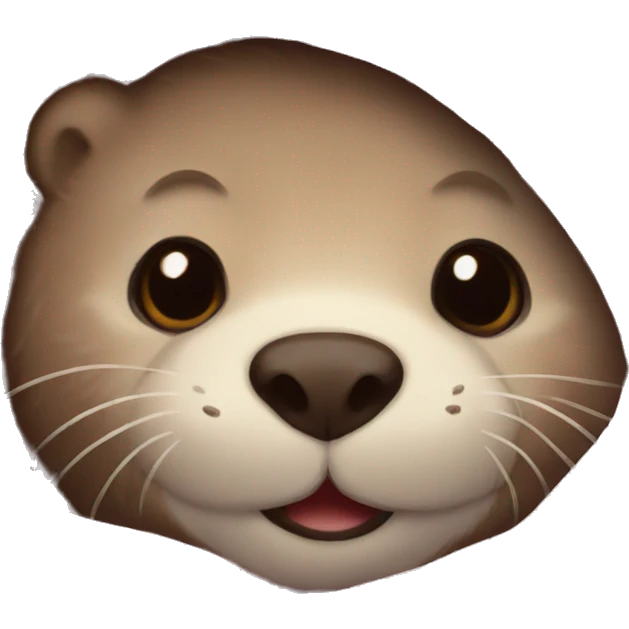 otter cozy in blanket emoji