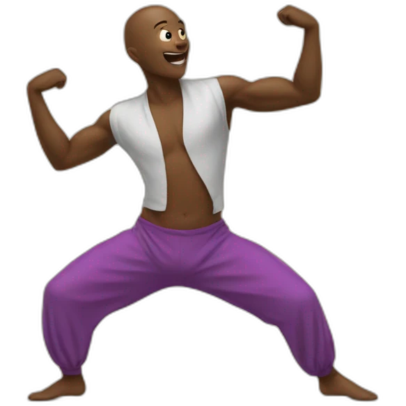 Caca qui danse emoji