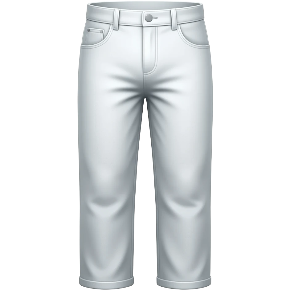 Pantalon blanco emoji