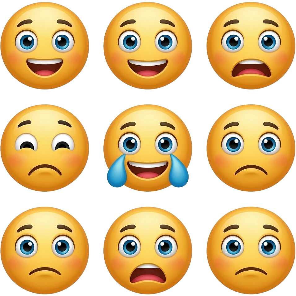 Iba iba na emotion emoji emoji