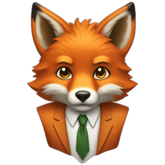 fox suit emoji