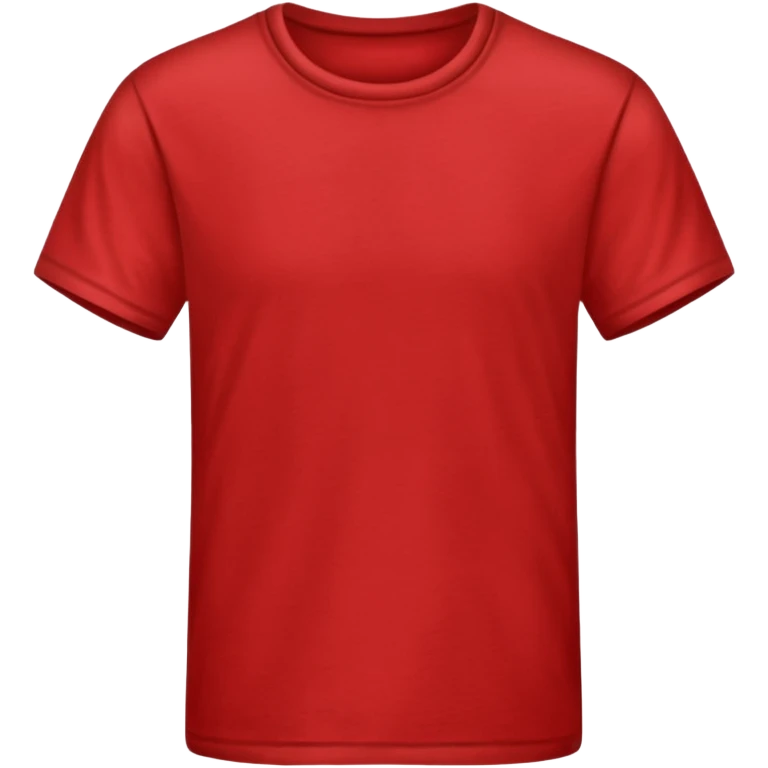 red t-shirt emoji