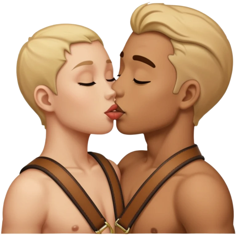 Целовать ниже пояса emoji