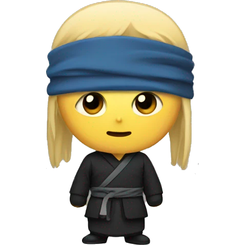 Un ninja  emoji