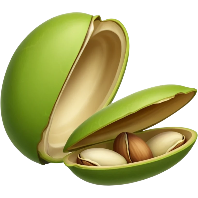 Pisztácia emoji