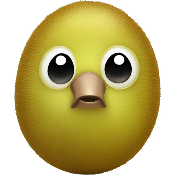Golden kiwi emoji