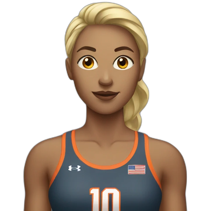 female-athlete emoji