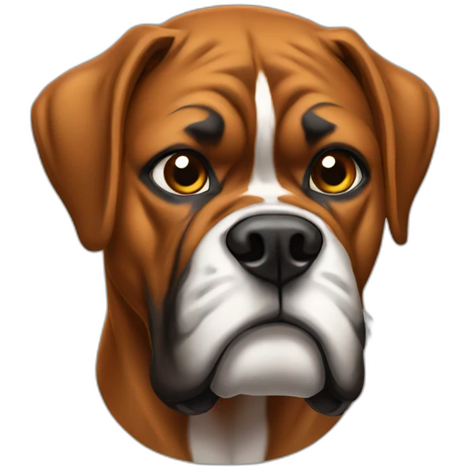 weak boxer emoji