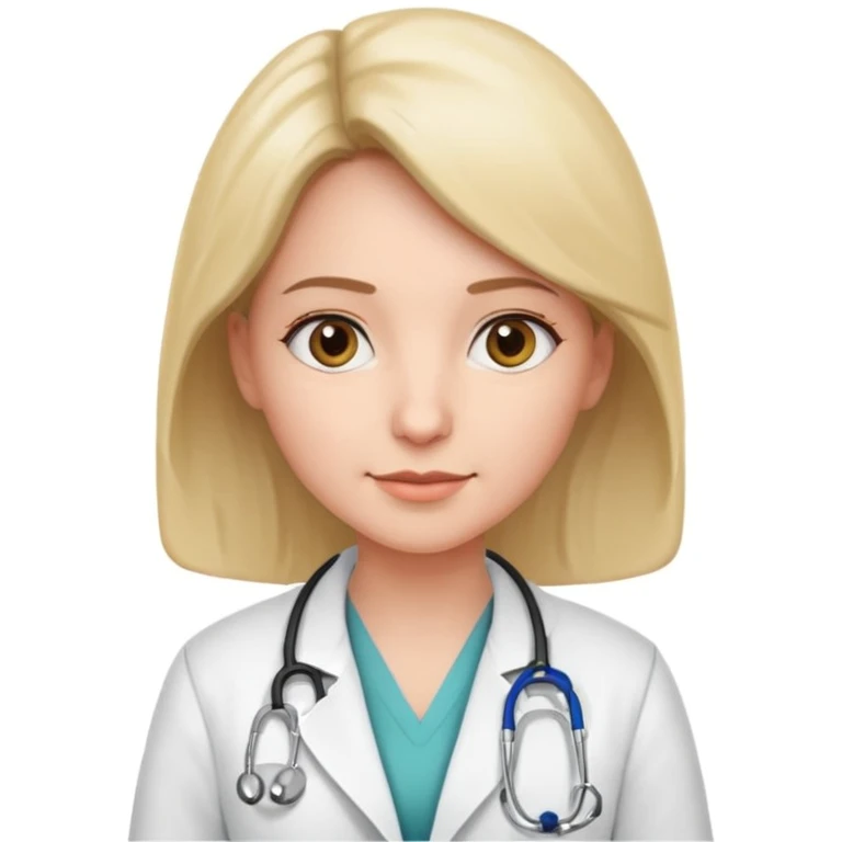 Female doctor emoji
