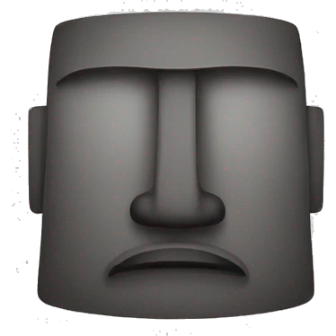 Moai emoji