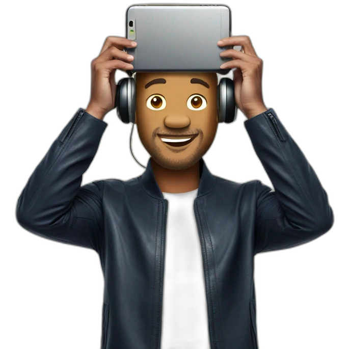 Phone on the head will smith emoji