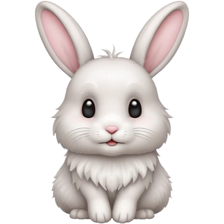 a cute bunny emoji