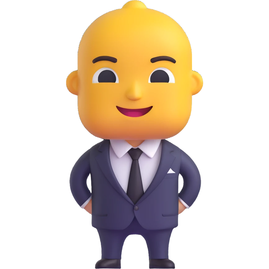 boss emoji, confident business leader emoji