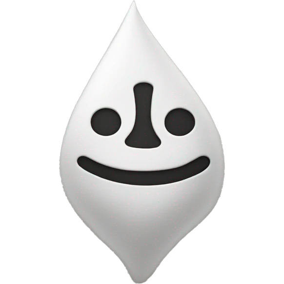 point in middle whit emoji