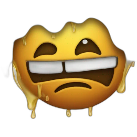 melting rofl face emoji