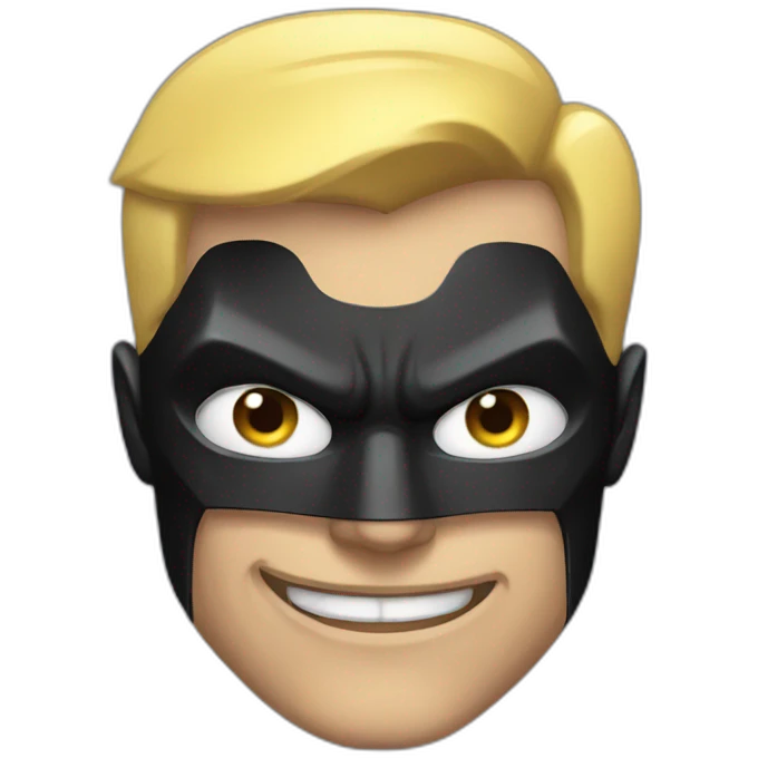 Creepy Batman emoji