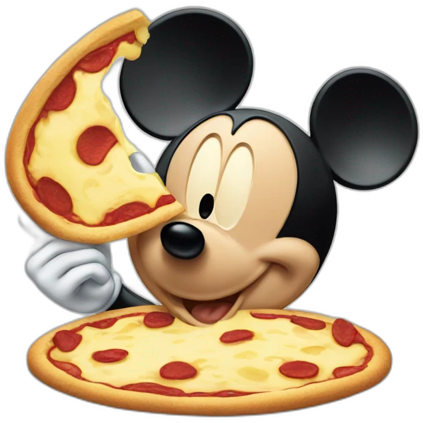 hungry mickey mouse emoji