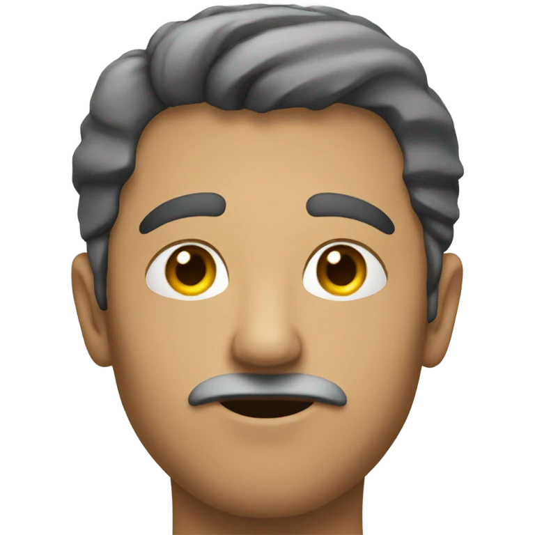 Man looking up emoji
