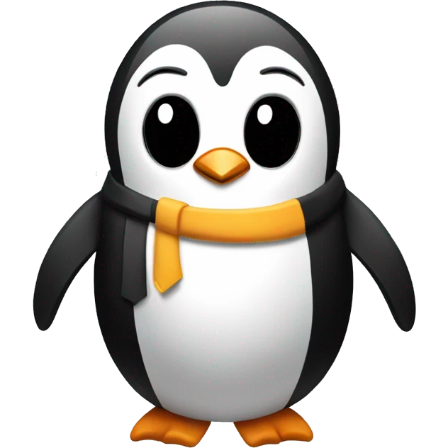 Programmer penguin  emoji