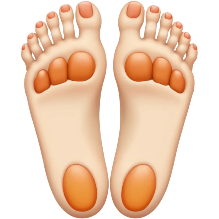 foot with toes spread emoji
