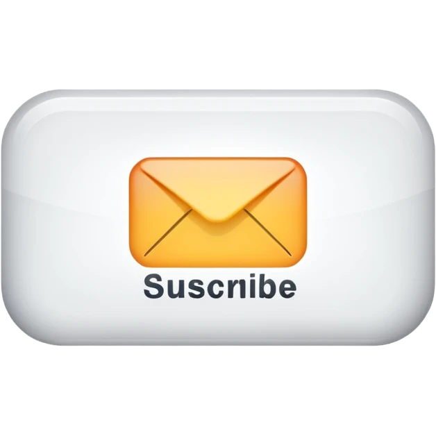 white subscribe emoji