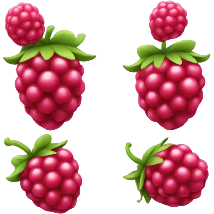 Raspberry emoji
