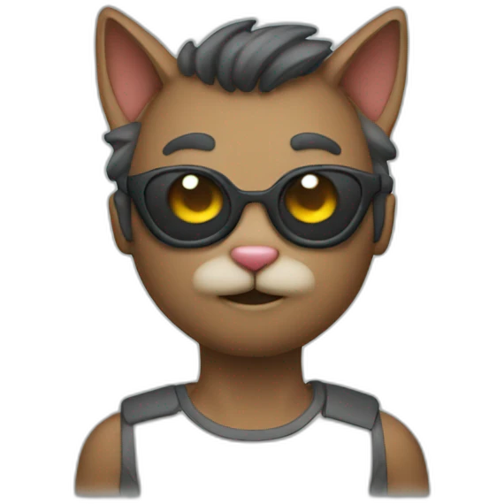 Cat man emoji