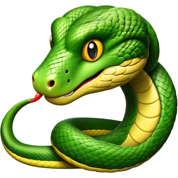 Snake with a big nose  emoji