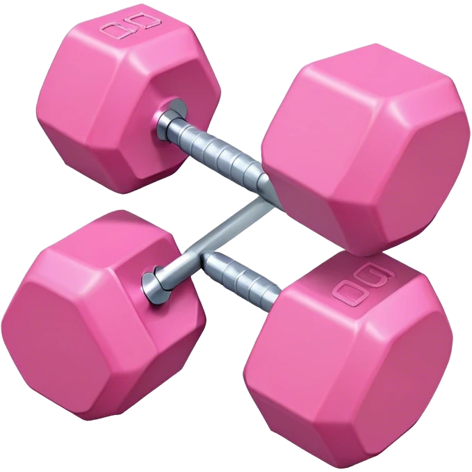 one light pink dumbbell  emoji