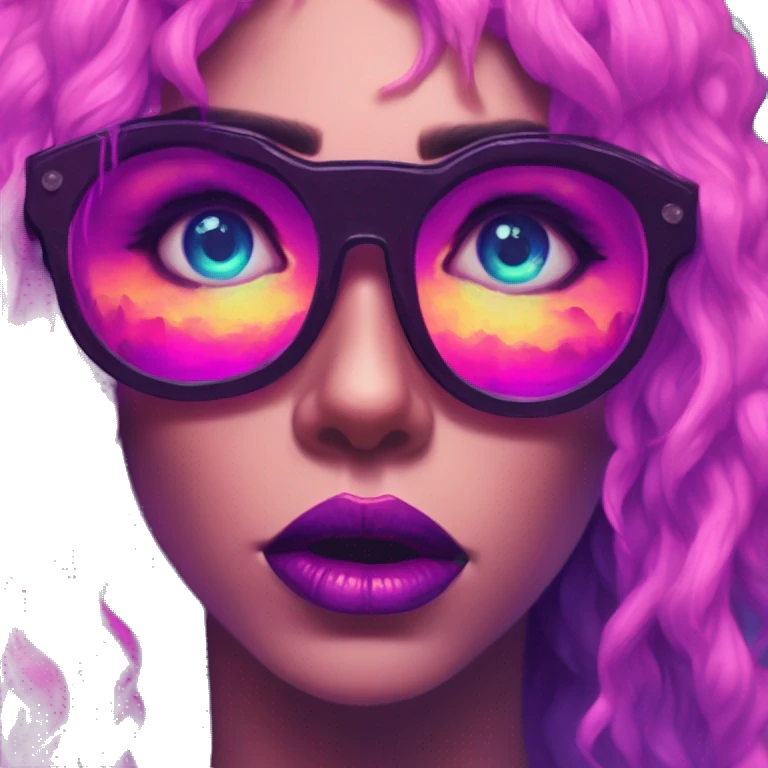 Synthwave Creeper in SNES style, oil paint, epic eyes, intricate lips, exquisite pose, beautiful, desirable, logical, Midsommar  emoji
