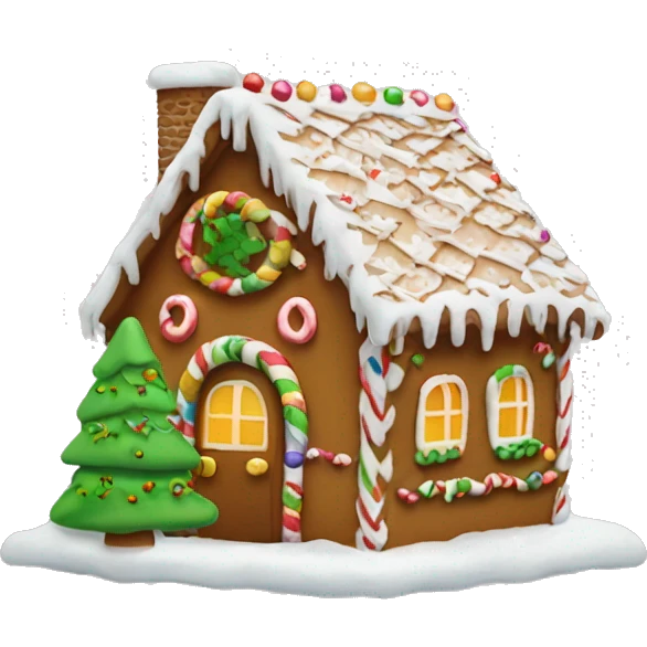 gingerbreadhouse emoji