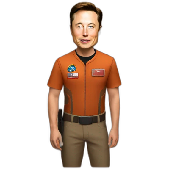 elon musk on mars emoji