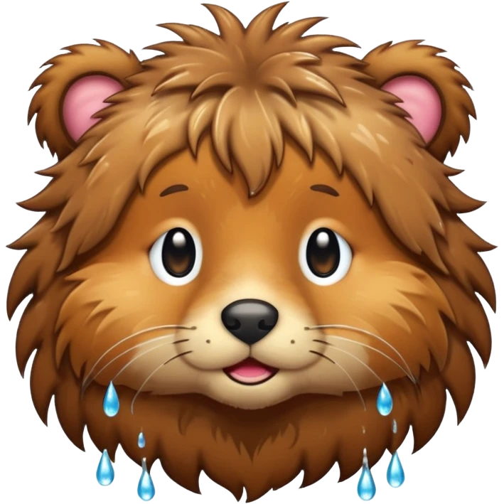 wet furry animal emoji