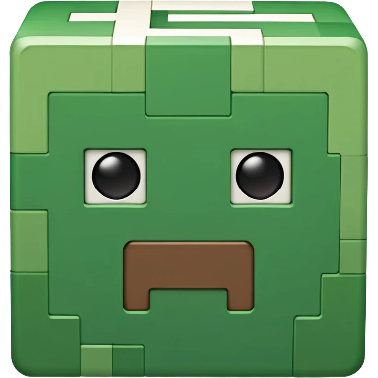 Minecraft logo emoji