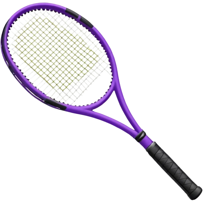 purple tennis racket emoji