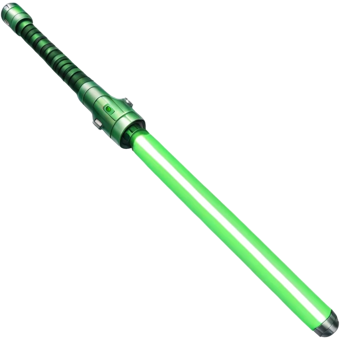 green light saber emoji
