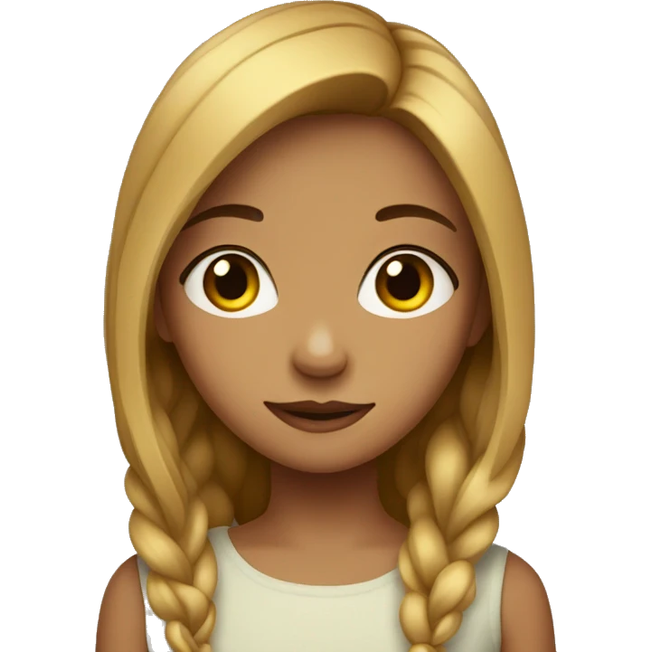younger girl emoji