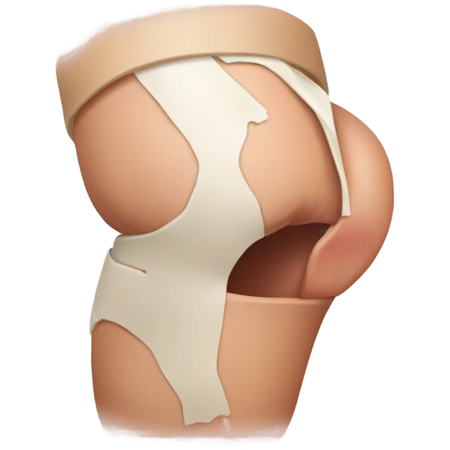 Knee healing emoji