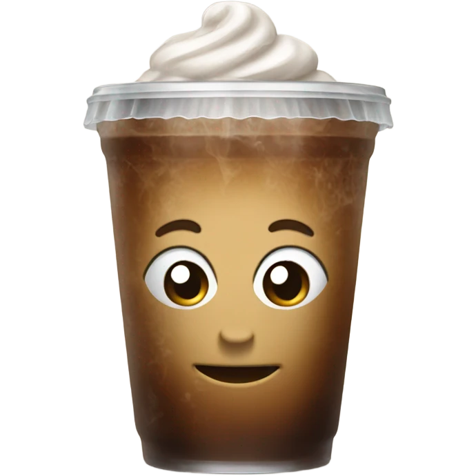 Ice coffe emoji