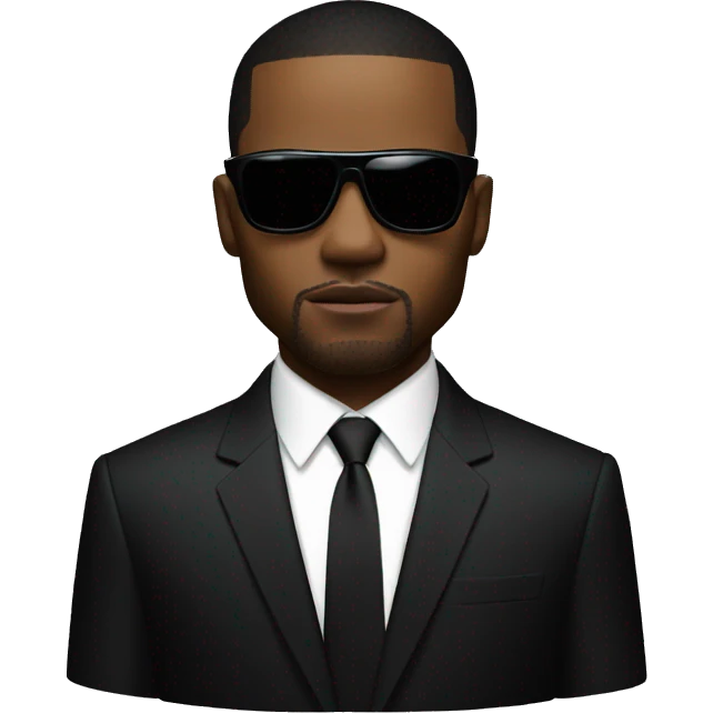Frank ocean in men in black  emoji