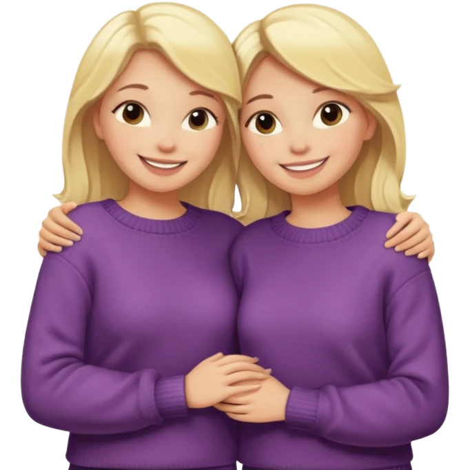 i want an emoji with 2 blonde girls like the movie "the holiday" emoji